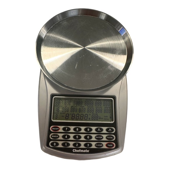 Rare Chef mate Scale To Weigh Food and Manage Portions Double AA Batteries - Picture 5 of 8